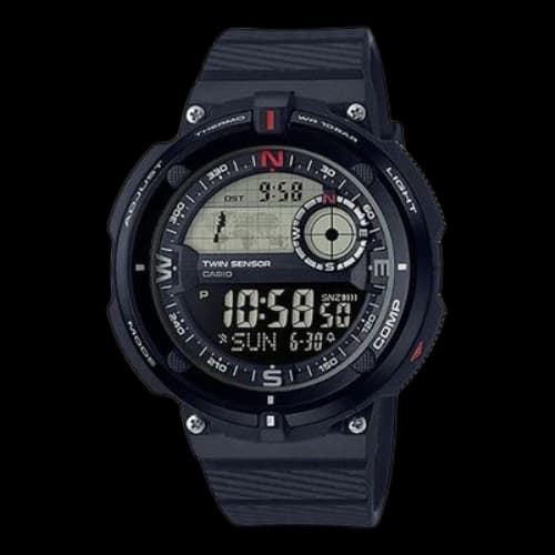 CASIO OUTGEAR Series Watch Mens Black Digital