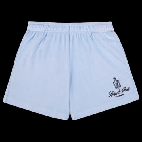 Sporty & Rich Vendome Terry Short 'Ciel'