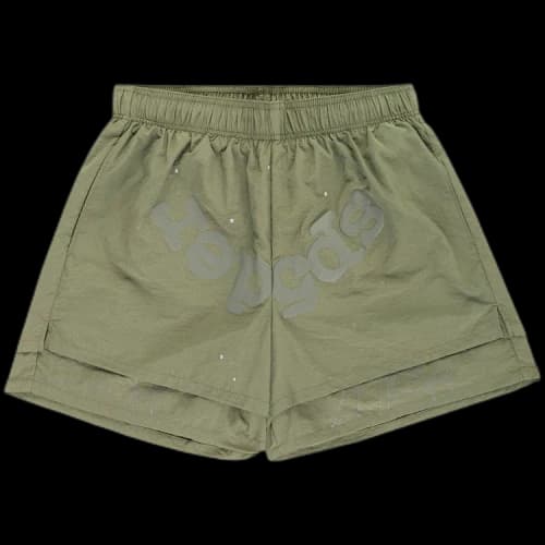 Sp5der OG Web Double Layer Short 'Sage Green'