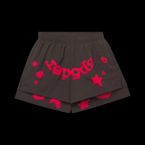 Sp5der Slate Beluga Double Layer Short 'Black'