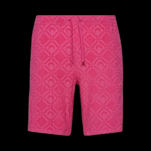 Marine Serre Regenerated Sponge Jacquard Sporty Short 'Fuschia'