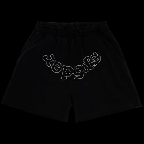 Sp5der OG Logo Sweatshort 'Black'