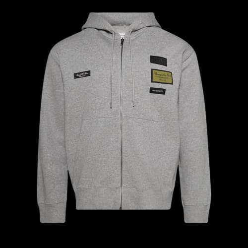 MM6 Maison Margiela Sweat Jacket 'Light Grey Melange'