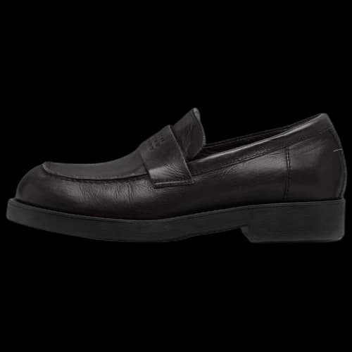 MM6 Maison Margiela debossed-logo loafers