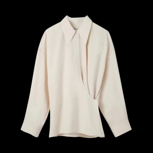 Lemaire Twisted Shirt 'Light Cream'