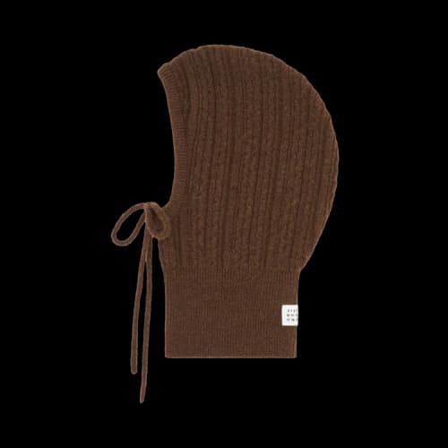 MM6 Maison Margiela Numeric Knit Scarf 'Brown'