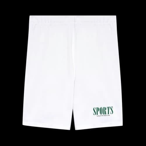 Sporty & Rich Sports Biker Short 'White'