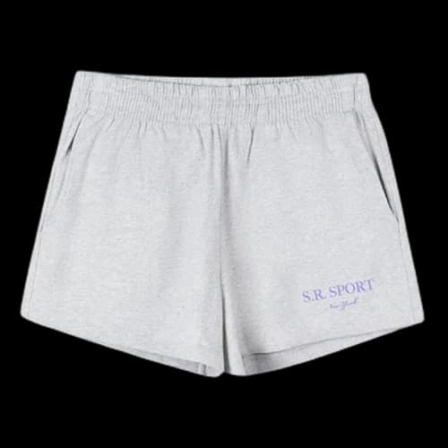 Sporty & Rich Wimbledon Disco Short 'Heather Grey'