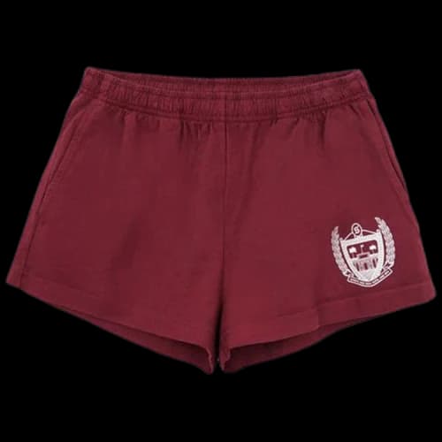 Sporty & Rich Beverly Hills Disco Short 'Merlot'