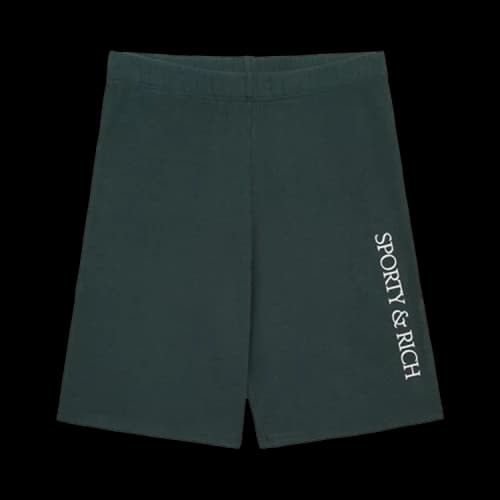 Sporty & Rich Health Ivy Biker Short 'Forest'