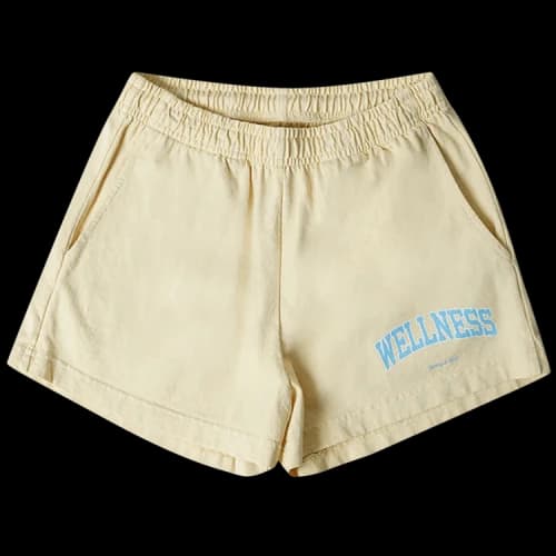 Sporty & Rich Wellness Shorts 'Almond'