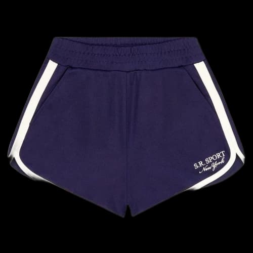 Sporty & Rich Sport Track Short 'Blue'