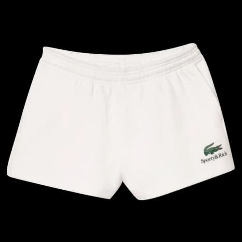 Sporty & Rich x Lacoste Serif Disco Short 'Farine'