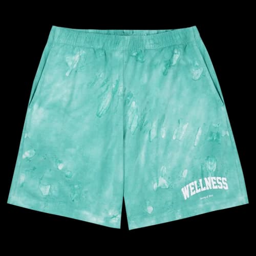 Sporty & Rich Wellness Ivy Gym Tie Dye Short 'Tahiti'