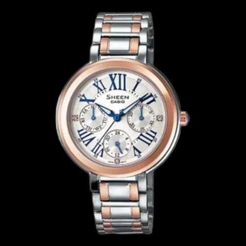 CASIO SHEEN Serieses Silver Analog