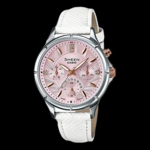 CASIO SHEEN Series es Quartz Pink Analog