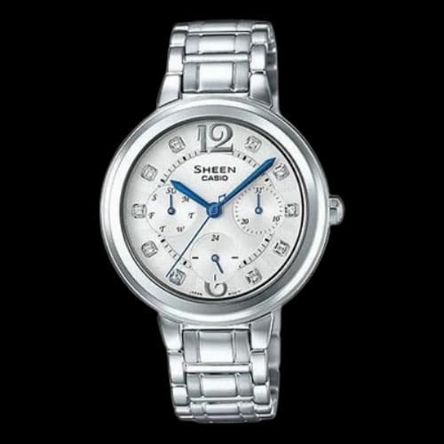 CASIO SHEEN SilverWhite Analog