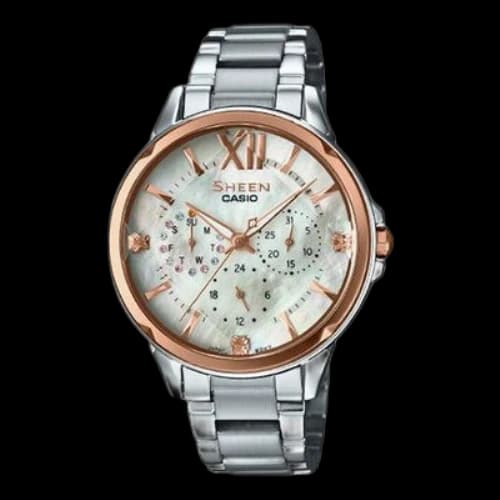 CASIO Sheen Series Business Silver Analog