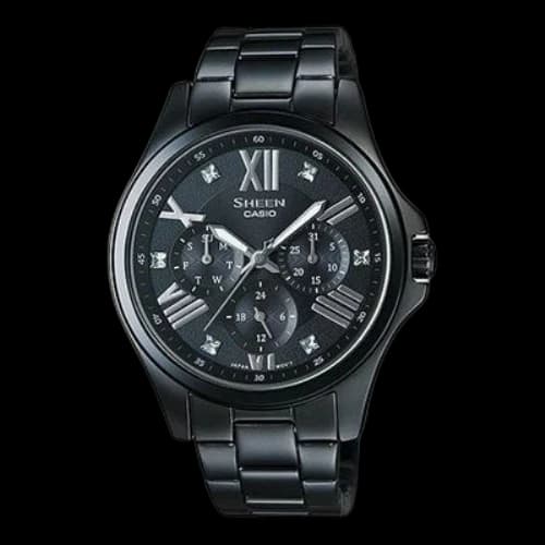 CASIO SHEEN Series Design Business Black Analog