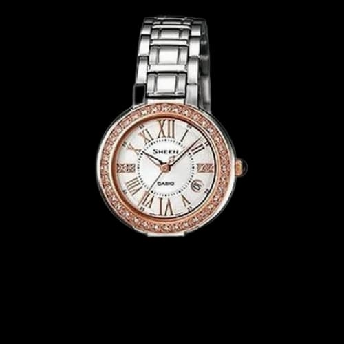 CASIO SHEEN Series Waterproof Gold/ Silver Analog