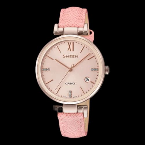 CASIO SHE-4053CGL-4A Waterproof Analog SHEEN