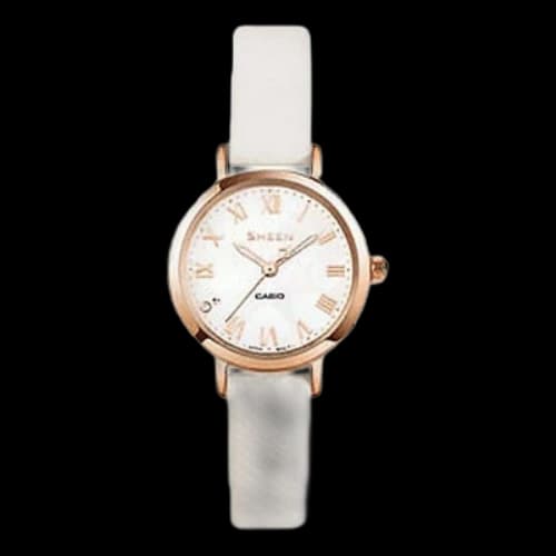 CASIO SHEENSeries es Rose-Golden White Analog
