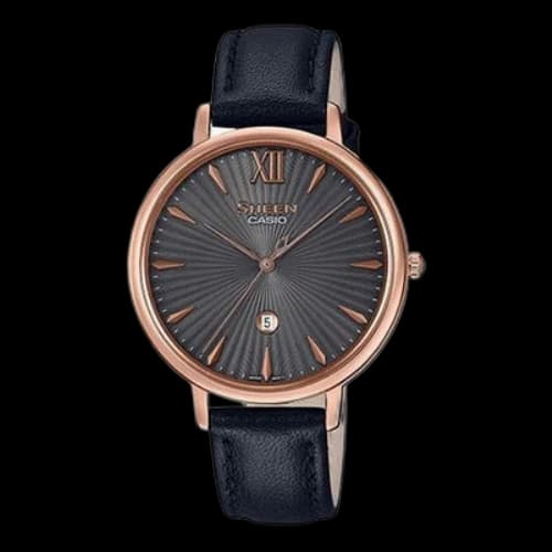 Casio Sheen Analog Watch 'Black Gold'