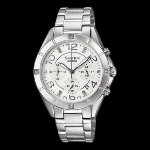 CASIO SHEEN Series Quartz SHE-5021D-7A /White Silver Analog