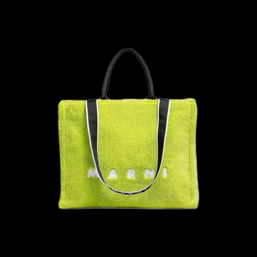Marni Shopping Bag 'Light Lime'
