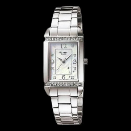 CASIO SHEEN Waterproof White Analog