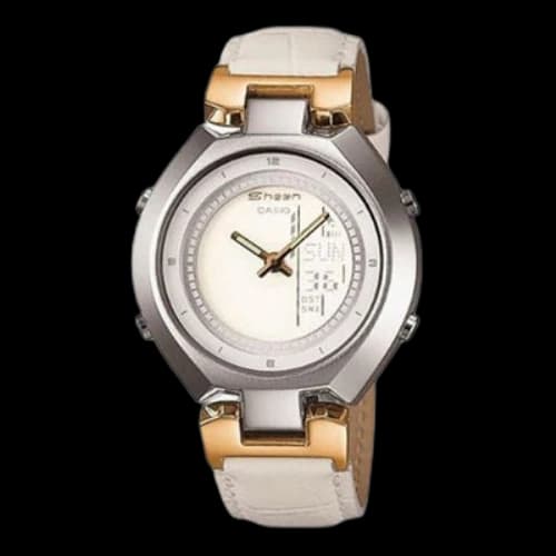 CASIO Female SHEEN Japan / South Korea Fashion Waterproof Gray Analog