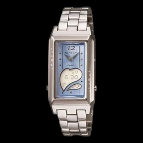 CASIO Female SHEEN Japan / South Korea Fashion Waterproof Blue Analog