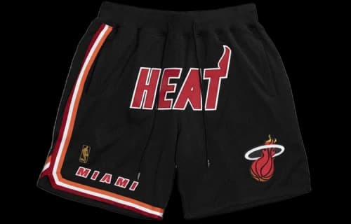 Mitchell Ness x Just Don Basketball Shorts Unisex Black