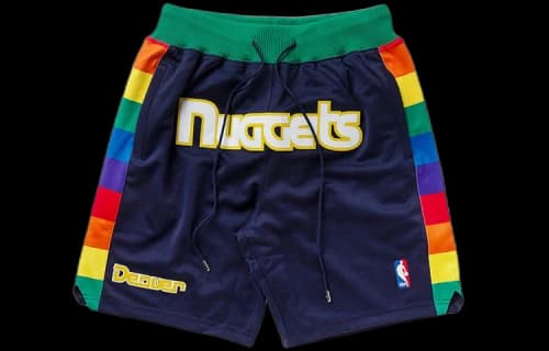 Mitchell Ness x Just Don Basketball Shorts Men's Blue