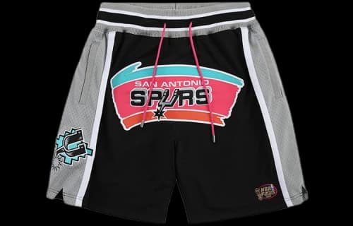 Mitchell & Ness X Just Don 90s San Antonio Spurs 1998-99 Shorts