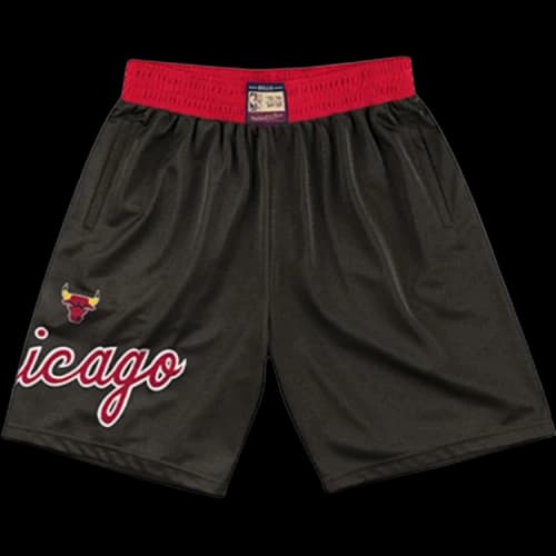Mitchell & Ness x NBA Chicago Bulls 1975 Team Heritage Shorts 'Black'