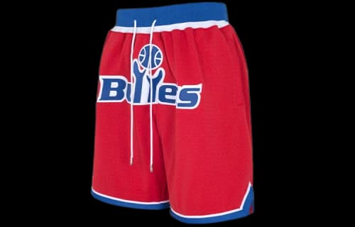 Mitchell & Ness x Just Don Hardwood Classics Shorts 'Washington Bullets 1993'
