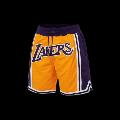 Mitchell Ness Basketball Shorts Unisex Yellow