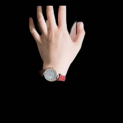 Casio Sheen Business Elegant Analog Watch 'Red Watch'