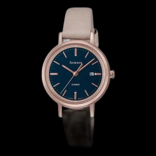 CASIO SHEEN Stylish Simplicity Thin and light Strap Student Watch Analog