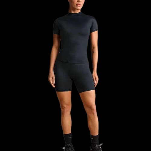 Nike x SKIMS Shine High-Waisted 5" Biker Shorts 'Obsidian' (Women's)