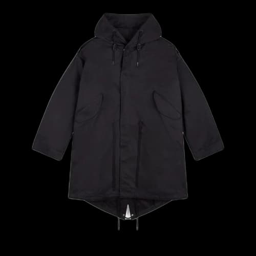 Fred Perry x Raf Simons Patch Detail Parka 'Black'