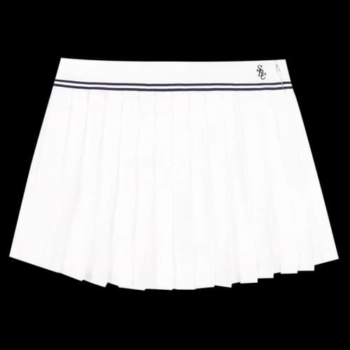 Sporty & Rich SRC Logo Abigail Skirt 'White'