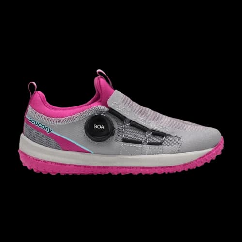 Saucony Switchback 2.0 Big Kid 'Grey Magenta'