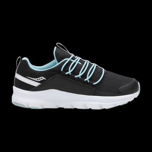 Saucony Stretch & Go Big Kid 'Black Turquoise'