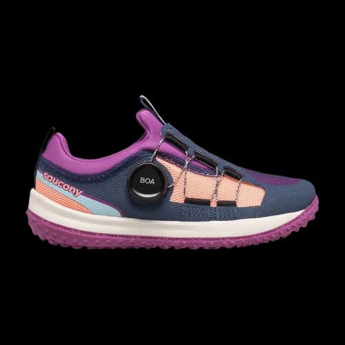 Saucony Switchback 2.0 Big Kid 'Navy Magenta'