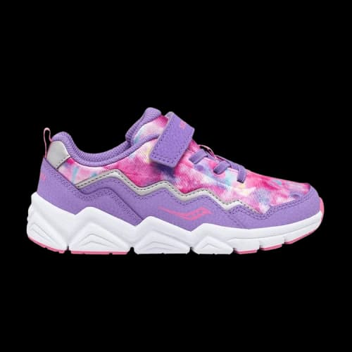 Saucony Flash A/C 2.0 Big Kid 'Purple Multi'