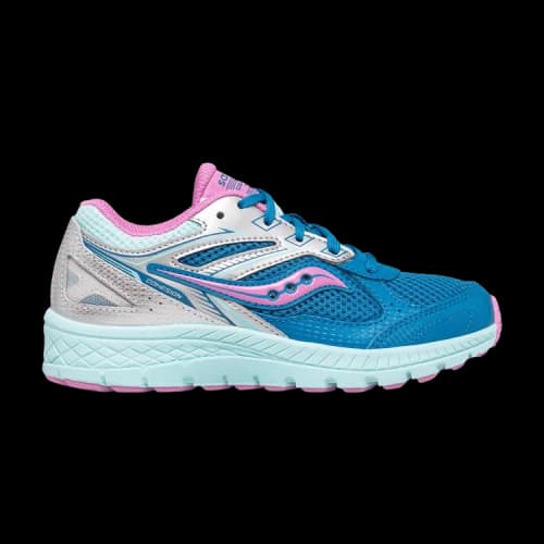 Saucony Cohesion 14 Lace Big Kid 'Turquoise Pink'