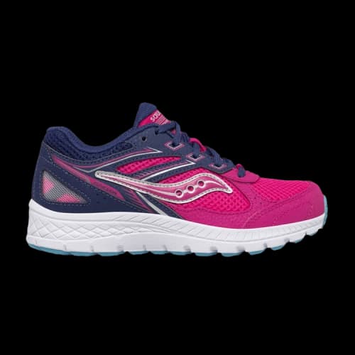 Saucony Cohesion 14 Lace Big Kid 'Pink Navy'
