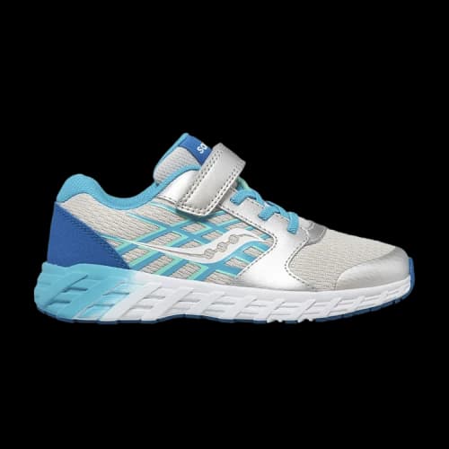 Saucony Wind 2.0 A/C Big Kid 'Turquoise Silver'